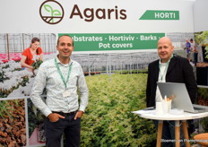 Pieter de Prycher en Alain Pieters van Agraris. Voorheen Petracom en Greenyard maar voor het eerst op de beurs onder de naam Agraris.